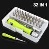 32 In 1 Screwdriver Set Precision Mini Magnetic Screwdriver Bits Repair Kit Phone IPad Laptop Maintenance Tool Hand Tools