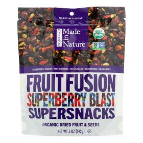 Made In Nature Fruit Fusion Superberry Blast Organic Dried Fruit & Seeds - Case Of 6 - 5 Oz