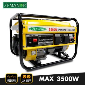 Gasoline Generator 3500W Portable Single-Phase 110V