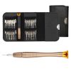 25 in 1 Multipurpose Precision Screwdriver Wallet Kit Repair Tools