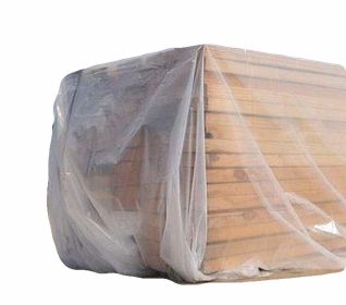 Roll of Polyethylene Tarp 16ft x 100ft. Clear Low Density Plastic Sheet Thickness 4 mil. Commercial Waterproof Poly Cover for Storing and Transporting