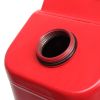 20L Standard Cold-rolled Plate Petrol Diesel Can Gasoline Bucket with Oil Pipe Red