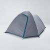 3 Person Dome Camping Tent, Waterproof, Gray