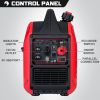 Power Smart Portable Generator, 2200 Watts Inverter Generator gas powered, Super Quiet for Outdoor Camping & Home Use PS5025