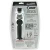 Emergency Power Station, 4 Function Flashlight, Radio, Siren, and Cell Phone Charger, Black/Silver LED