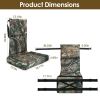 Foldable Tree Stand Seat Replacement Camouflage Waterproof Oxford Cloth Hunting Treestand Seat Cushion For Hunting Climber Deer Ladder