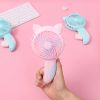 Manual Press Small Fan Cartoon Cooling Hand Fan Mini Handheld Fan Hand Press Small Fan Portable Fan For Home Office