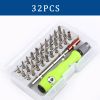 32 In 1 Screwdriver Set Precision Mini Magnetic Screwdriver Bits Repair Kit Phone IPad Laptop Maintenance Tool Hand Tools