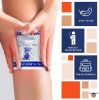 Instant Cold Pack 6 x 8 Inch. Pack of 10 First Aid Instant Cold Packs for Injuries, Spasms, Burn. Single Use Instant Cold Compress First Aid. Portable