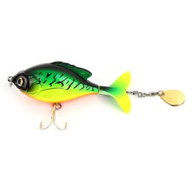 Hunting Fish Floating Pencil Propeller Tractor Luya Bait Simulation Hard Bait Wholesale (Option: 07color OPP bag-Small goldfish)