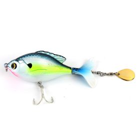 Hunting Fish Floating Pencil Propeller Tractor Luya Bait Simulation Hard Bait Wholesale (Option: 09color OPP bag-Small goldfish)