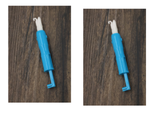 AccNeedle Threader Insertion Tool For Sewing Machine (Option: Blue 2pc)