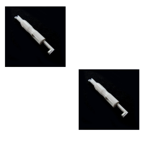 AccNeedle Threader Insertion Tool For Sewing Machine (Option: White 2pc)