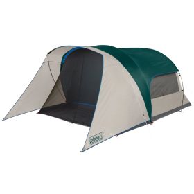 Coleman 6 (Option: Person Cabin Tent with Screened Porch  Evergreen)