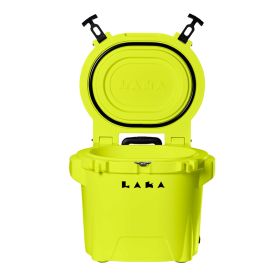 LAKA Coolers 30 Qt Cooler w/Telescoping Handle &amp; Wheels (Option: Yellow)