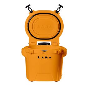 LAKA Coolers 30 Qt Cooler w/Telescoping Handle &amp; Wheels (Option: Orange)