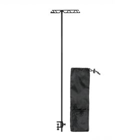 Portable Camping Hanging Rack Camping Light Table Stand Outdoor Lantern Hanging Stand Foldable Lamp Support Stand Camping Parts (Ships From: China, Color: Bridge)