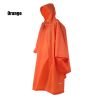 Waterproof 3-in-1 Raincoat Backpack Cover for Hiking, Cycling, and Camping - Protects Your Gear from the Elements