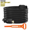 VEVOR Heavy Duty Generator Extension Cord 20FT 40FT 50FT 30Amp