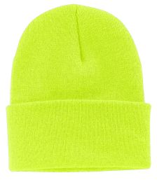 Port & Company Knit Cap CP90 (Color: Neon Yellow, size: OSFA)