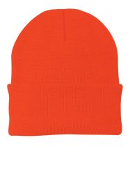 Port & Company Knit Cap CP90 (Color: Athletic Orange, size: OSFA)