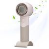 Portable Mini Handheld Fan USB Rechargeable With Phone Holder Refrigeration Adjustable Small Pocket Air Cooling Outdoor Travel