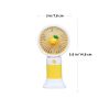 1 Pcs Handheld Fan Mini Personal USB Fan With Bracket; Rechargeable; Cute Flower Fruit Shape Portable Hand Held Fan; Table Fan For Cooling For Girls W