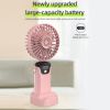 Portable Mini Handheld Fan with LED Screen Display