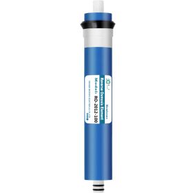 HUINING RO Membrane Residential Reverse Osmosis Membrane Water Filter Cartrige Replacement for Home Drinking Water Filtration System Household Under S (Style: 100GPD)